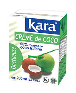 Crème de coco - Kara - 200ml